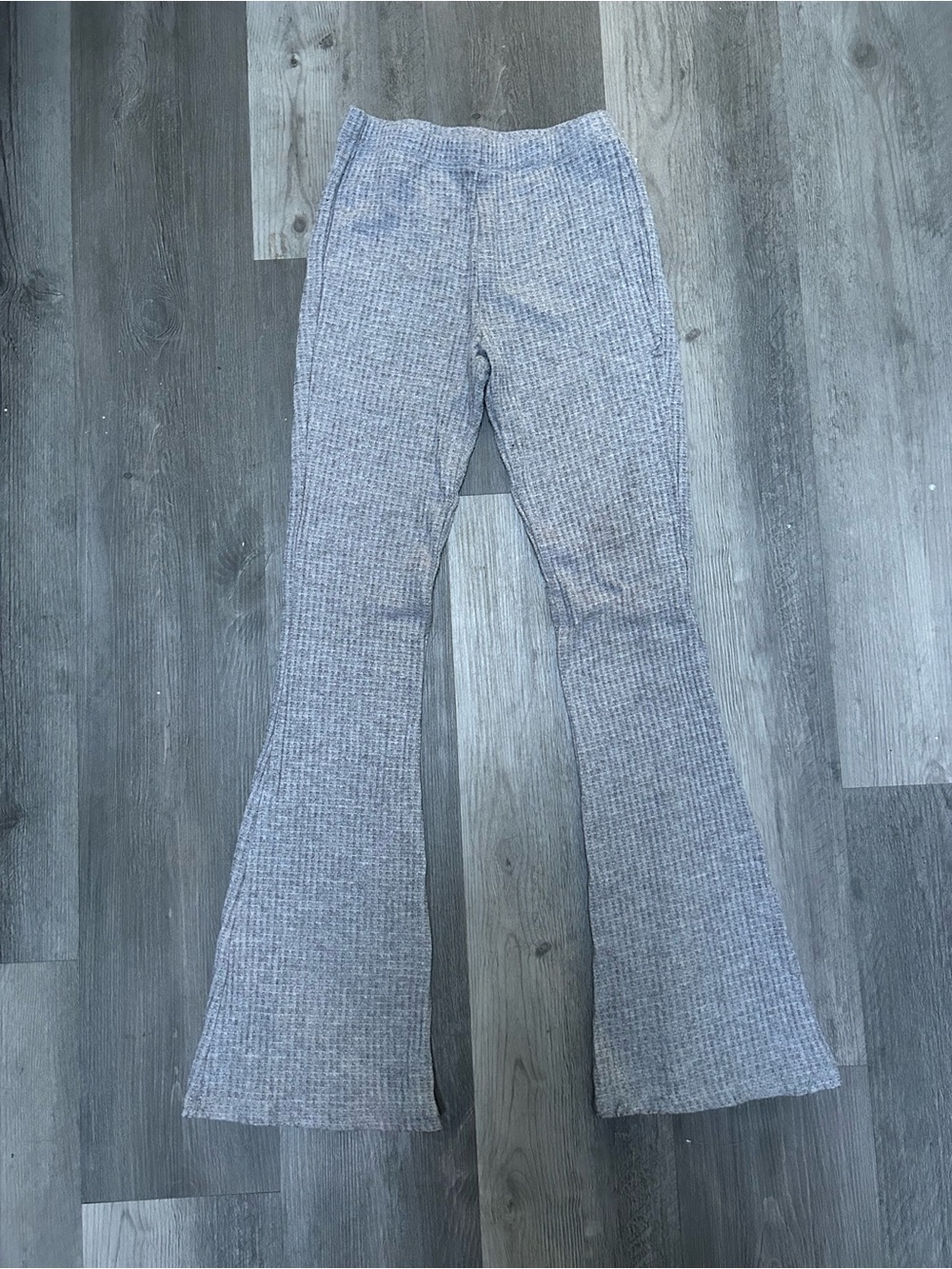 Garage ribbed flare pant | xs